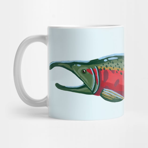 Pacific Salmon - Coho Salmon by paintedpansy